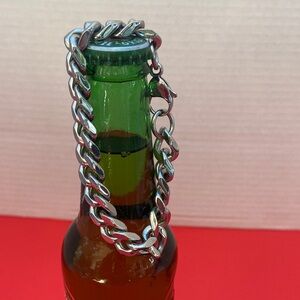 Chunky Silver Chain Bracelet